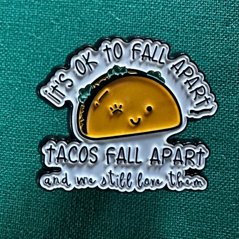 Cute Taco Enamel Pin